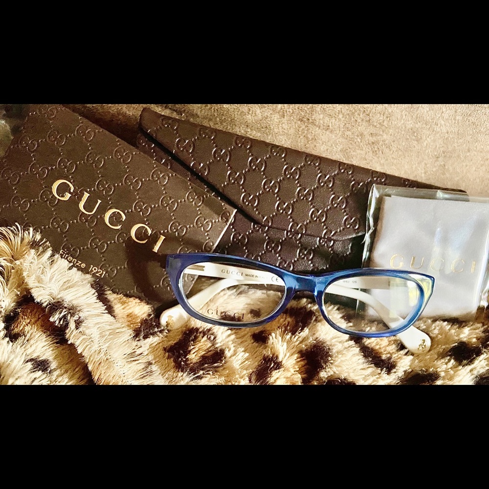 Authentic Gucci Glasses & Case (Unisex Kids)